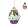 Xenos Kersthangers|Kerstballen-Kersthanger cupcake - diverse varianten - ø7x10 cm