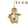 Xenos Kersthangers|Kerstballen-Kersthanger dier goud - diverse varianten - glas