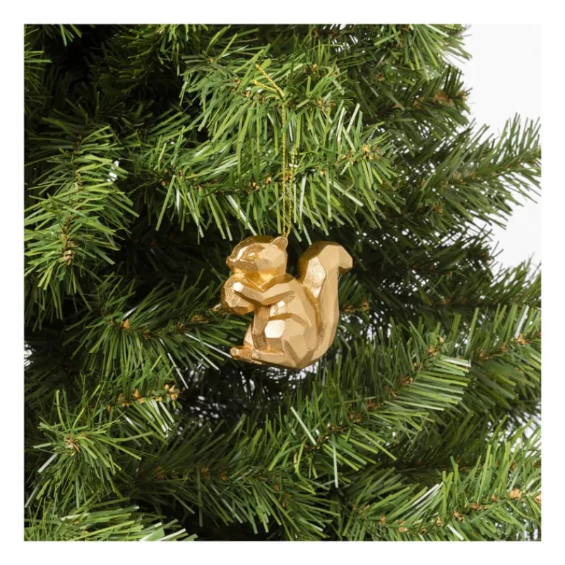 Xenos Kersthangers|Kerstballen-Kersthanger dier goud - diverse varianten - glas