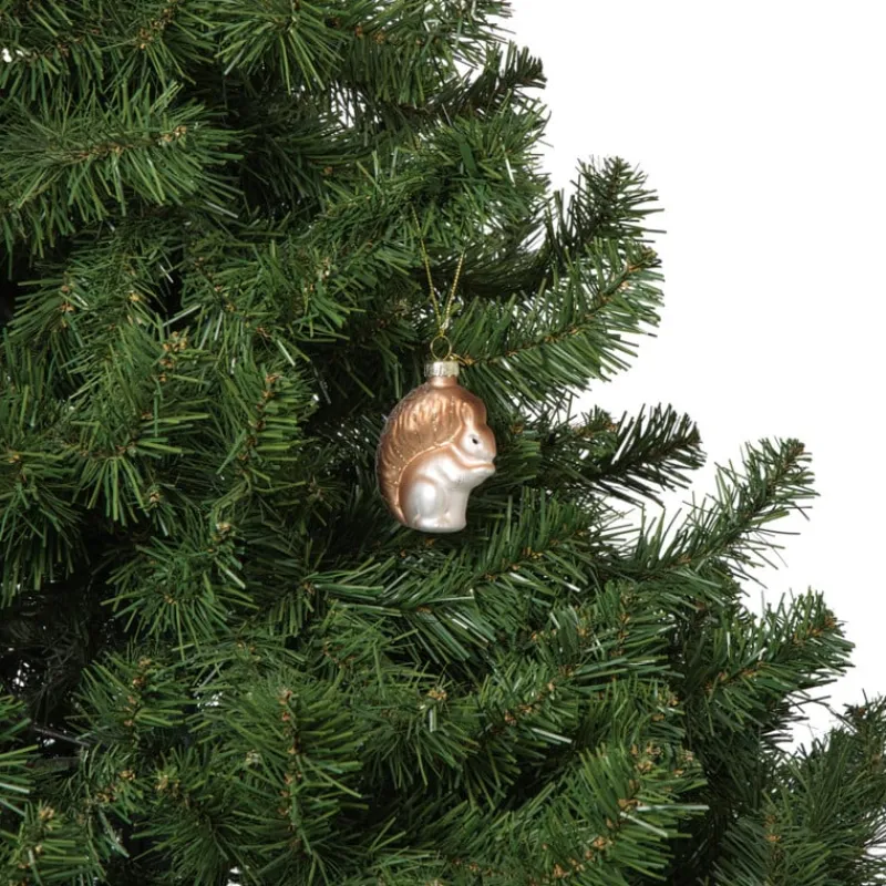 Xenos Kersthangers|Kerstballen-Kersthanger eekhoorn - bruin - 7.2x5.2x3 cm