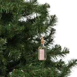 Xenos Kersthangers|Kerstballen-Kersthanger fles wijn - diverse varianten - ø3.5x14 cm