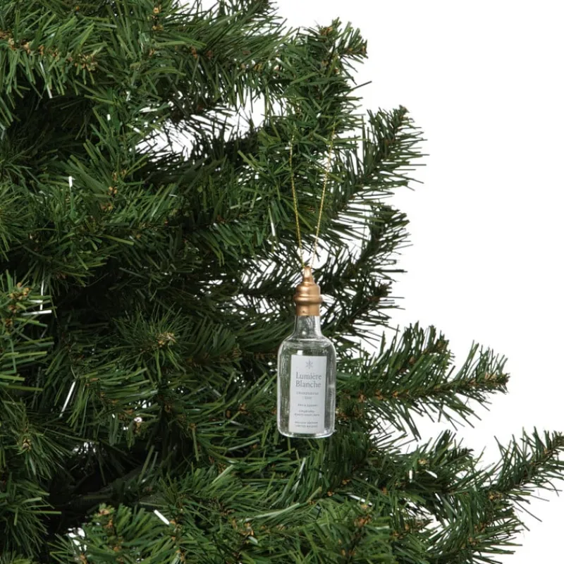 Xenos Kersthangers|Kerstballen-Kersthanger fles wijn - diverse varianten - ø3.5x14 cm
