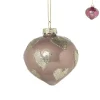 Xenos Kersthangers|Kerstballen-Kersthanger glitter hart - diverse varianten - ø8 cm