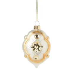 Xenos Kersthangers|Kerstballen-Kersthanger Kersthanger - glas - 9.1x6.1x4.1 cm