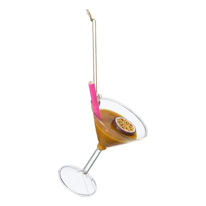 Xenos Kersthangers|Kerstballen-Kersthanger pornstar martini - multikleur - 9.5x7.5x6.5 cm