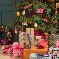 Xenos Kersthangers|Kerstballen-Kersthanger schilderij hond - diverse varianten - glas