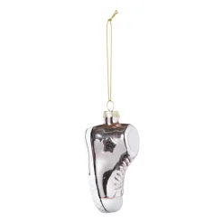 Xenos Kersthangers|Kerstballen-Kersthanger sneaker - roze - 9.2x4.8x3.5 cm