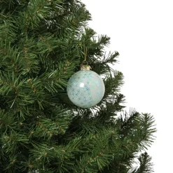 Xenos Kersthangers|Kerstballen-Kersthanger sneeuwvlok - blauw - ø8 cm