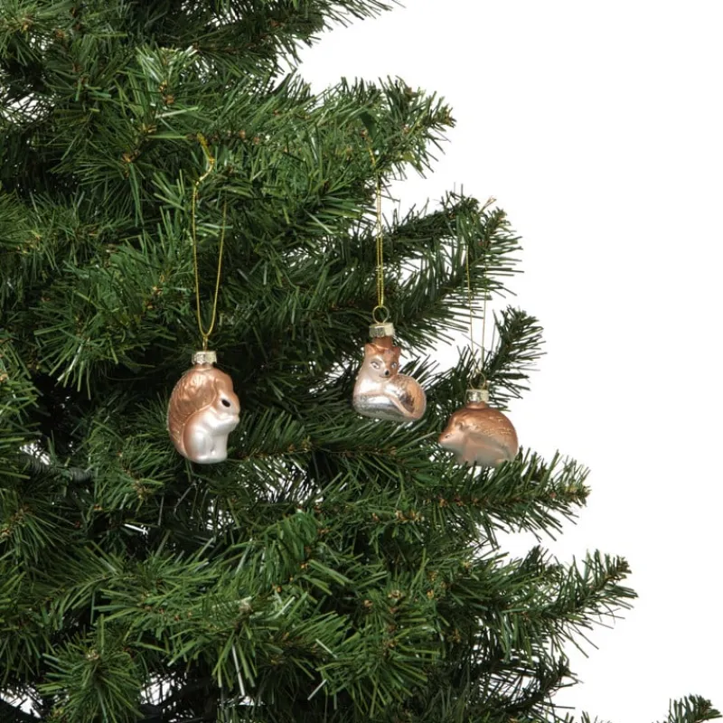 Xenos Kersthangers|Kerstballen-Kersthangers dieren - set van 3