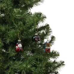 Xenos Kersthangers|Kerstballen-Kersthangers mini - games - set van 3