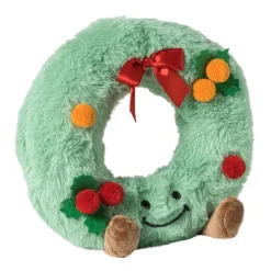 Xenos Knuffels|Kerstcadeaus-Kerstknuffel donut - multikleur