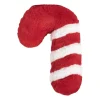 Xenos Knuffels|Kerstcadeaus-Kerstknuffel zuurstok - rood/wit