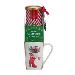 Xenos Chocolademelk|Kerstmokken-Kerstmok hoog - diverse varianten