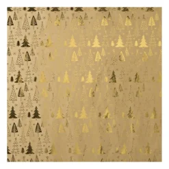 Xenos Kerst Inpakken-Kerstpapier hotstamp - diverse varianten - set van 2