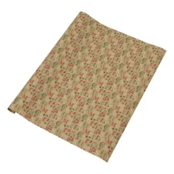 Xenos Kerst Inpakken-Kerstpapier kraft - diverse varianten - 200x70 cm