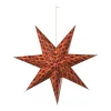 Xenos Kerstfiguren|Kerstcadeaus-Kerstster clashing colours - multikleur - 60 cm