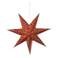 Xenos Kerstfiguren|Kerstcadeaus-Kerstster clashing colours - multikleur - 60 cm