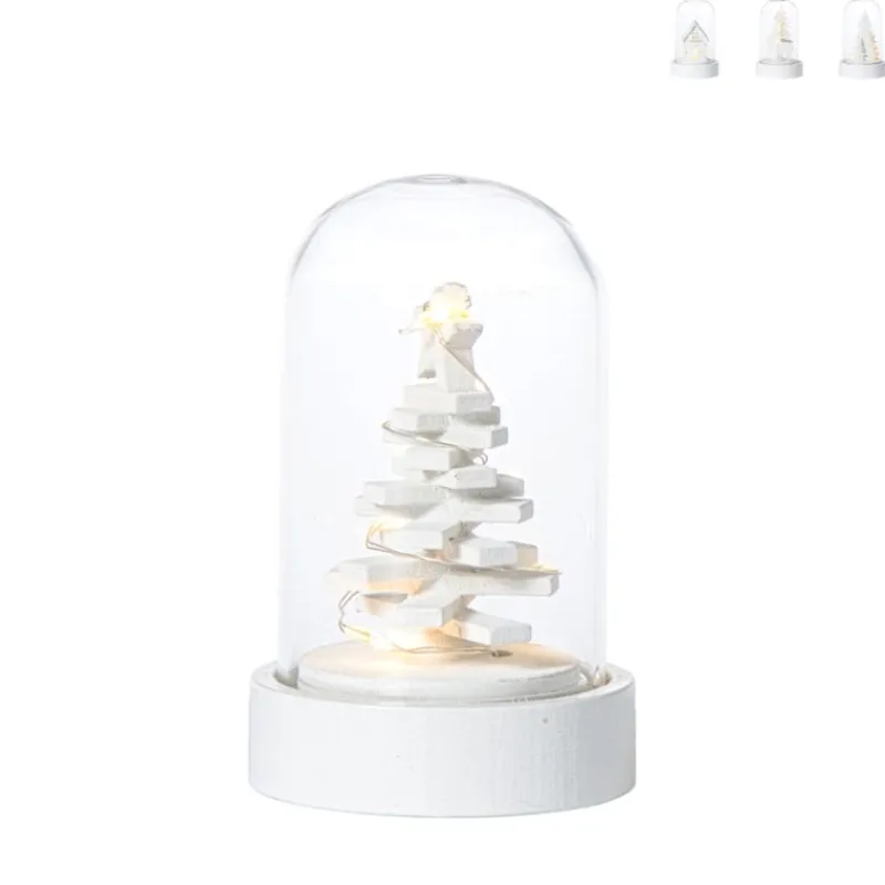 Xenos Kerstfiguren-Kerststol met kerstfiguur en LED - diverse varianten