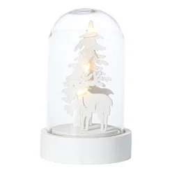 Xenos Kerstfiguren-Kerststol met kerstfiguur en LED - diverse varianten