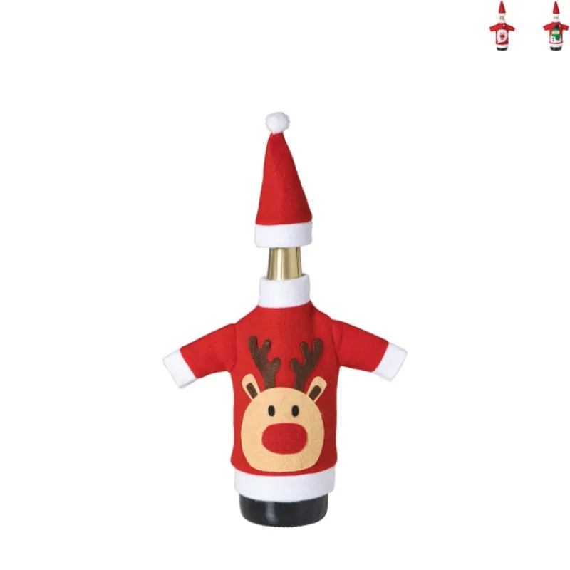Xenos Kerstcadeaus-Kersttrui voor wijnfles - diverse varianten