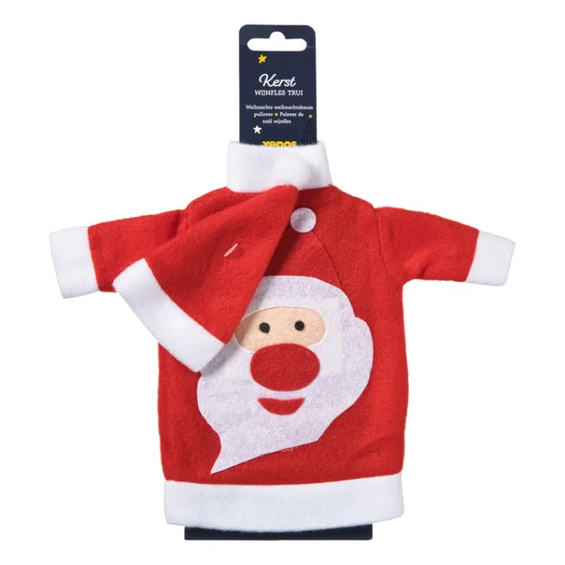 Xenos Kerstcadeaus-Kersttrui voor wijnfles - diverse varianten