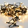 Xenos Kerstverlichting-Kerstverlichting LED - warm wit - 48 lampjes - 3.5 meter