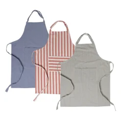 Xenos Schorten-Keukenschort denim - blauw - 65x85 cm