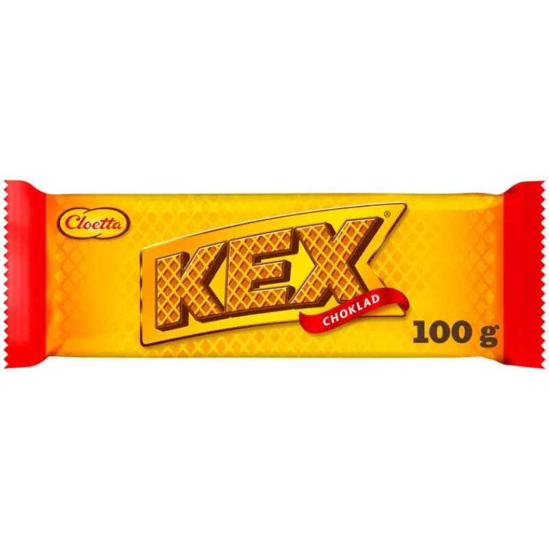 Xenos Snoep-Kex - chocolade - 100 gram