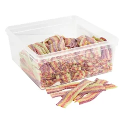 Xenos Snoep-Kilo snoep 4 kleuren matjes - 1 kg