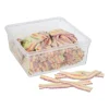 Xenos Snoep-Kilo snoep zure matten - 4 kleuren - 1 kg