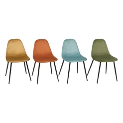 Xenos Kinderstoeltjes-Kinderstoel Ivy - groen - 60x36.5x33.5 cm