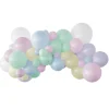 Xenos Ballonnen|Kinderfeestjes-Kit ballonnenboog - pastel - 60 stuks