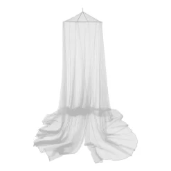 Xenos Klamboes-Klamboe met ring - 1-persoon - wit - ⌀60x230x650 cm