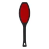 Xenos Kledinghangers-Kledingborstel - zwart/rood - 26x6x2 cm