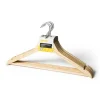 Xenos Kledinghangers-Kledinghangers - naturel - set van 5