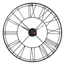 Xenos Klokken-Klok Boston zwart - ø57 cm