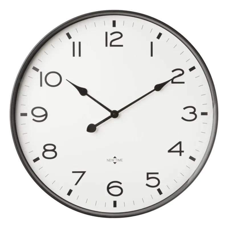 Xenos Klokken-Klok new time XL - ø50x4.8 cm