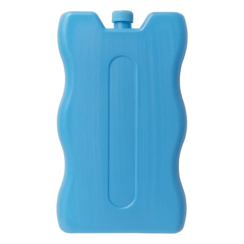 Xenos Strandaccessoires|Koeltassen-Koelelement snow - blauw - 16.5x9.5 cm