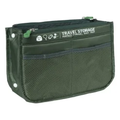 Xenos Koffer Organizers-Koffer/tas organizer - groen - 26x9x17 cm