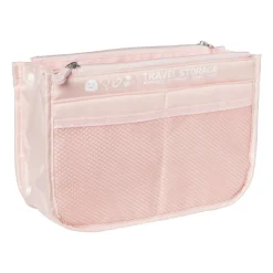Xenos Koffer Organizers-Koffer/tas organizer - roze - 26x9x17 cm