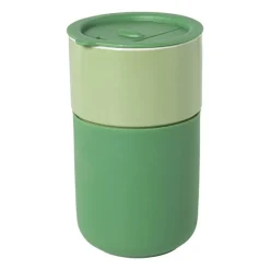 Xenos Drinkflessen-Koffiebeker to go - groen - 360 ml