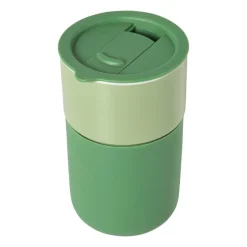 Xenos Drinkflessen-Koffiebeker to go - groen - 360 ml