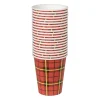Xenos Wegwerpservies-Koffiebekers scotties - set van 20