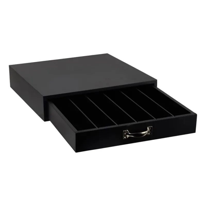 Xenos Koffie Accessoires-Koffiecup lade - zwart - 48 cups