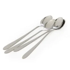Xenos Lepels-Koffielepels - lang - set van 4