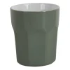 Xenos Mokken-Koffiemok facet - Groen - 250 ml