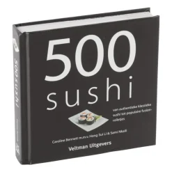 Xenos Japanse Keuken|Kookboeken-Kookboek 500 sushi – Caroline Bennett m.m.v. Hong Sui Li & Sami Nkaili