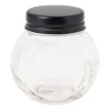 Xenos Voorraadpotten-Kruidenpot mini - zwart - 50 ml