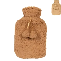 Xenos Winterartikelen-Kruik teddy - bruin - 1.5 liter