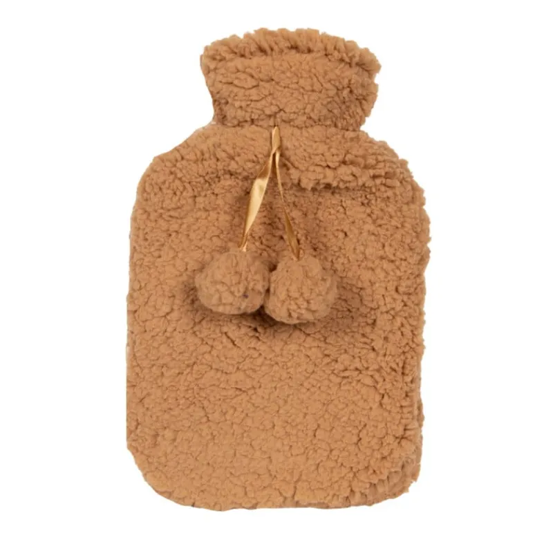 Xenos Winterartikelen-Kruik teddy - bruin - 1.5 liter